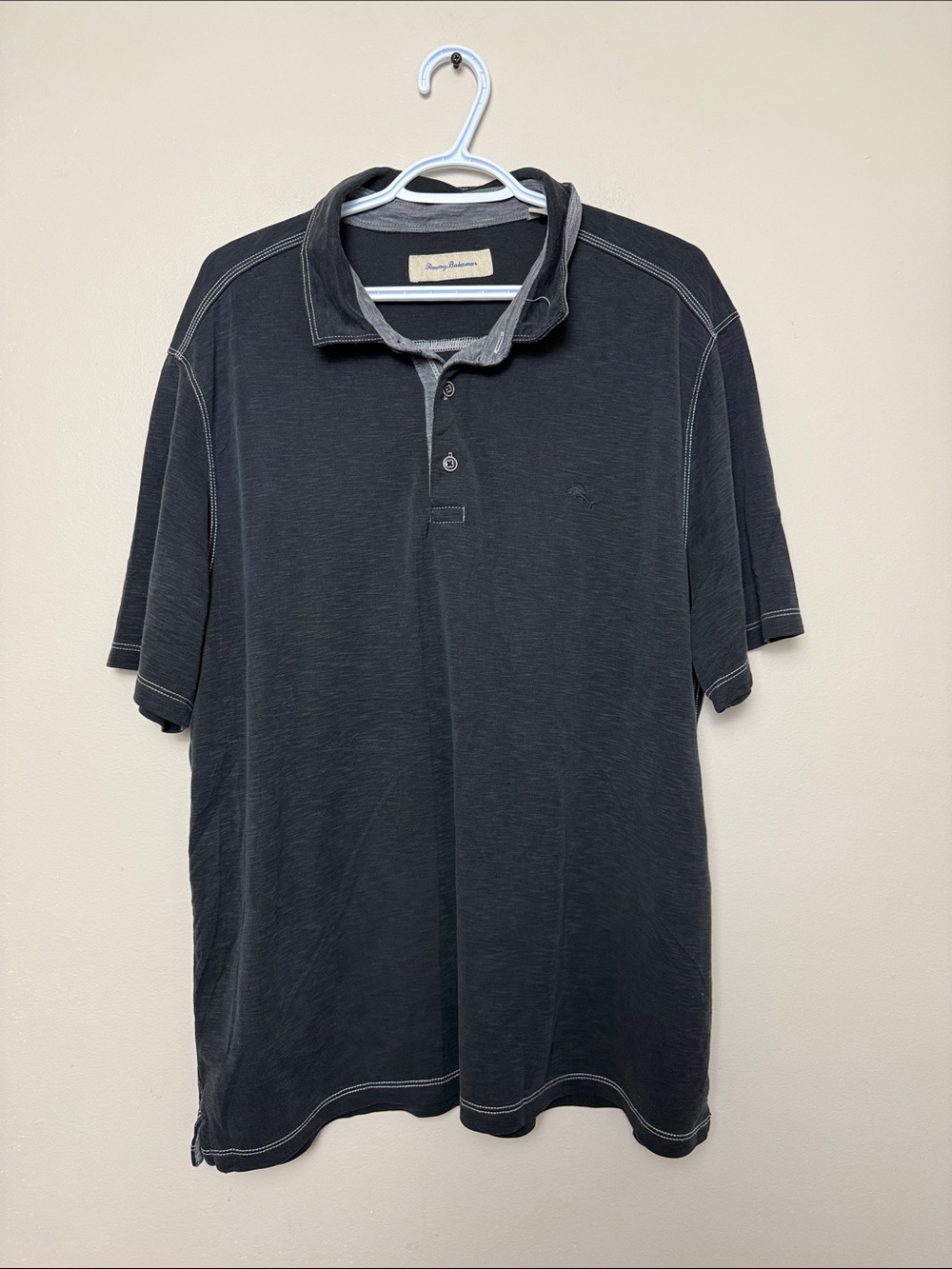 Tommy Bahama Black Polo shirt size XL